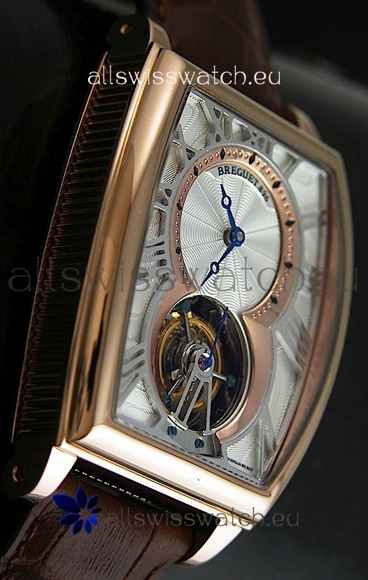 Breguet 986 AI in Silver & Golden Dial 3