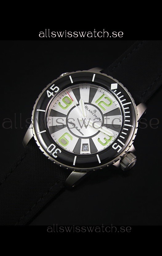 IMG_9086 Blancpain 500 Fathomsin White Dial - 1:1 Mirror Edition 3