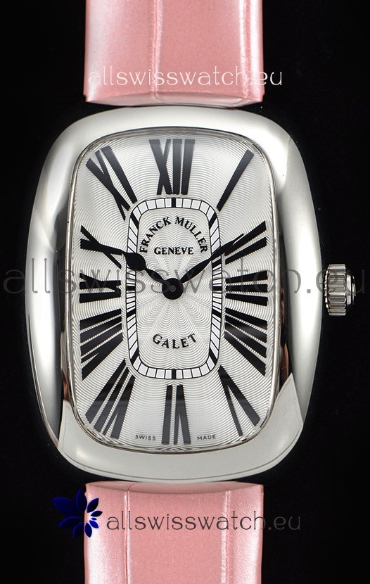 Franck Muller Galet Ladies Quartz Pink Strap 3