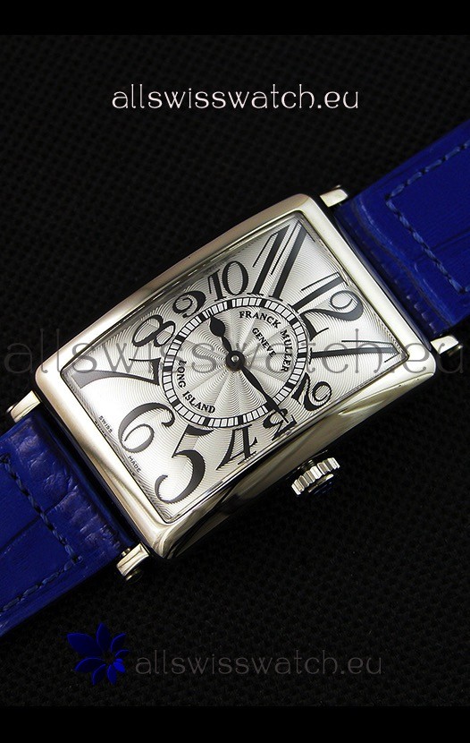 IMG_9086 Franck Muller Long Island Ladies in Quartz Movement Blue Strap 3