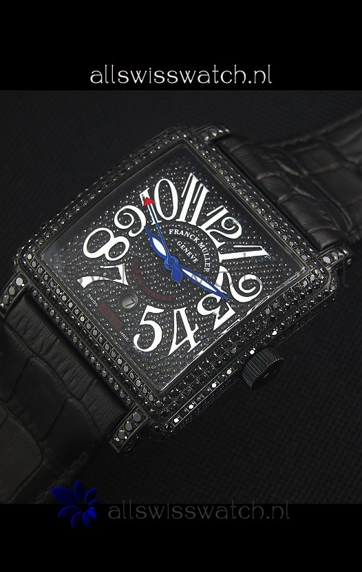 IMG_9086 Franck Muller Conquistador King Automaticin Black PVD Case 3