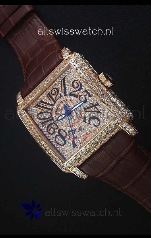IMG_9086 Franck Muller Conquistador King Automaticin Rose Gold 3