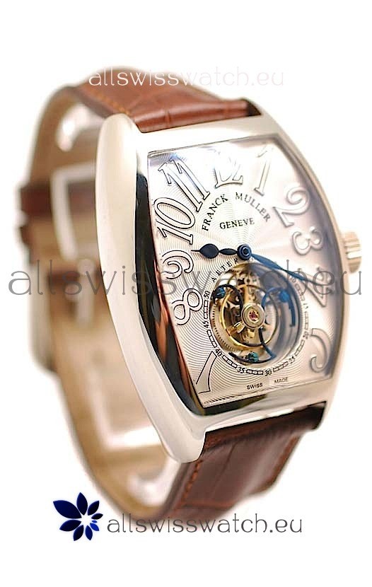 IMG_9086 Franck Muller Aeternitas Tourbillon Gold in Brown Strap 3