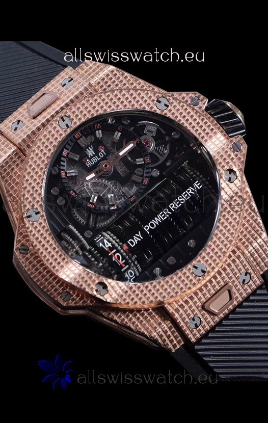IMG_9086 Hublot Big Bang MP-11 Power Reserve 3D Gold Carbon 3