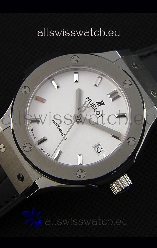 IMG_9086 Hublot Big Bang Classic Fusion 38MM 1:1 Mirror White Dial 3