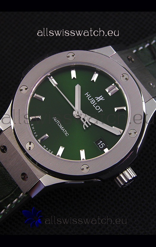 IMG_9086 Hublot Big Bang Classic Fusion 38MM 1:1 Mirror Green Dial 3