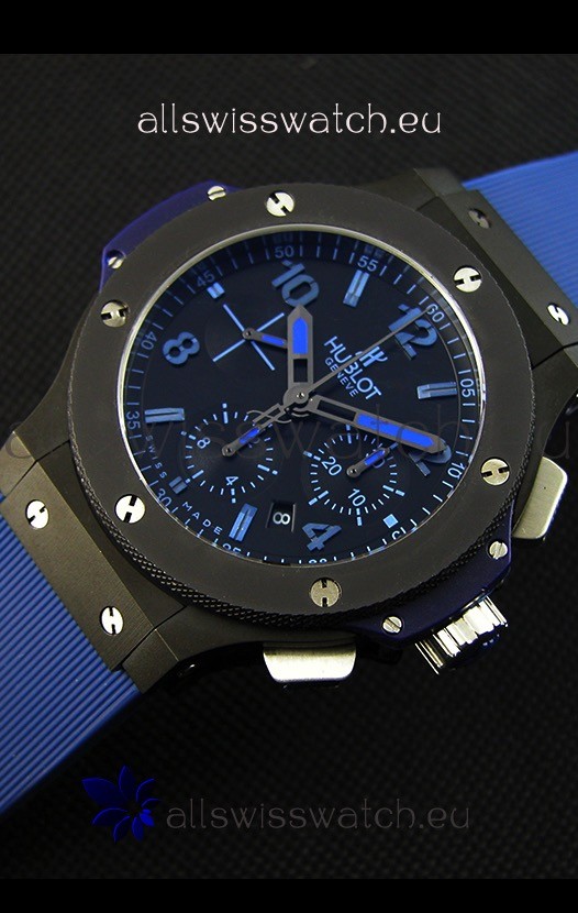 IMG_9086 Hublot Big Bang All Black PVD Blue1:1 Mirror 3