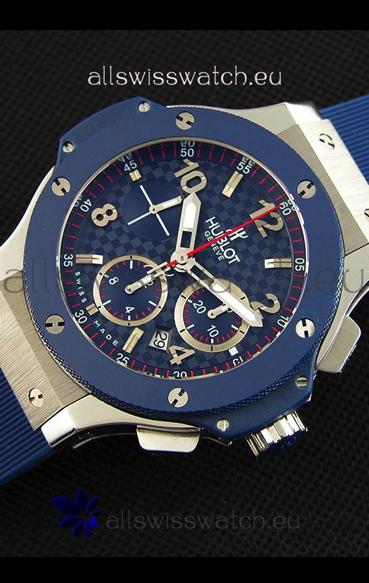IMG_9086 Hublot Big Bang Blue Steel Carbon Dial1:1 Mirror 3
