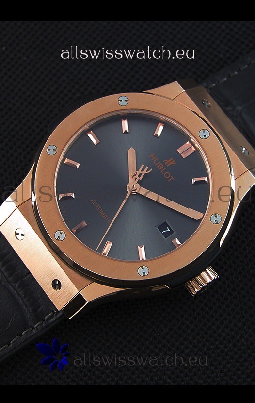 IMG_9086 Hublot Classic Fusion Racing Grey King Gold- 1:1 Mirror 3