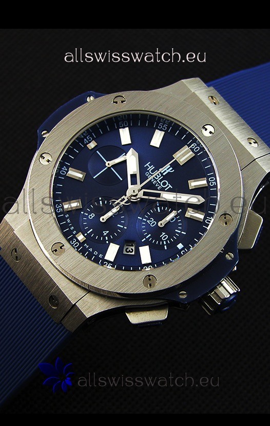 IMG_9086 Hublot Big Bang Steel Blue1:1 Mirror 3