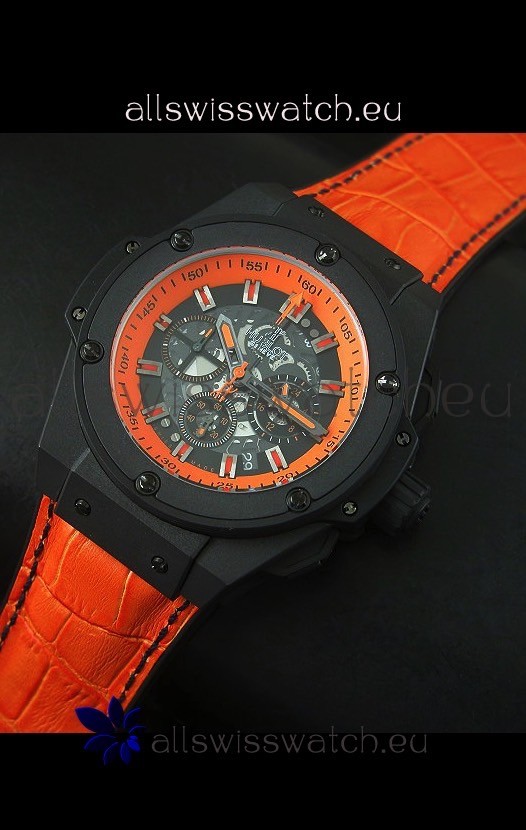 IMG_9086 Hublot Big Bang Volcano Skeleton Quartz 45MM 3