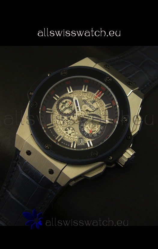 IMG_9086 Hublot Big Bang King Steel Skeleton Dial Quartz 45MM 3