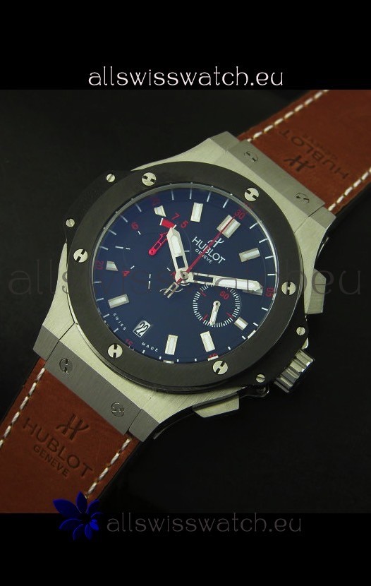 IMG_9086 Hublot Big Bang Stainless Ceramic Bezel Quartz 45MM 3