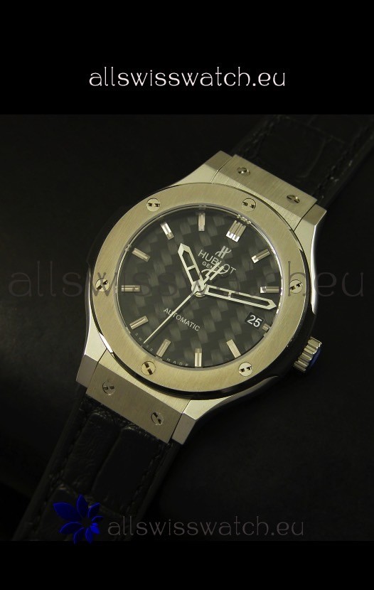 IMG_9086 Hublot Classic Fusion 39MM Steel Case Carbon Dial 3