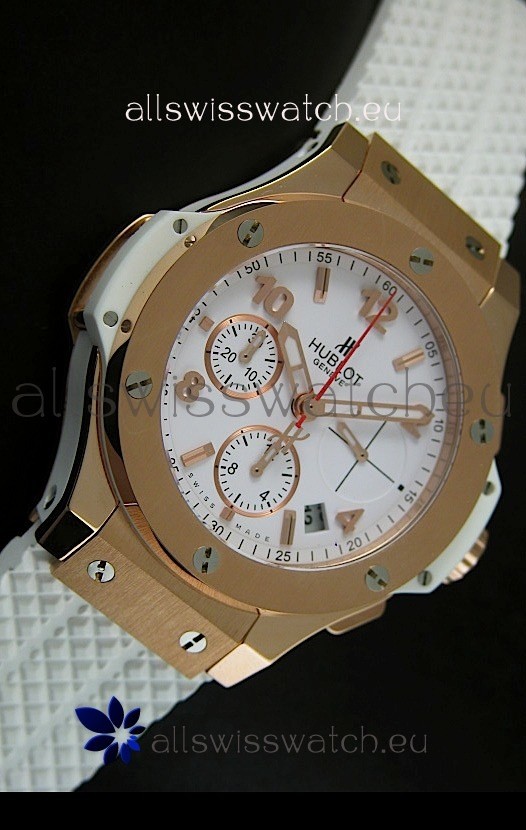 Hublot Big Bang Pink Gold Casing 40MM - 1:1 Mirror 3