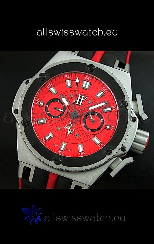 IMG_9086 Hublot King Power Ferrari Edition- Black Strap 3