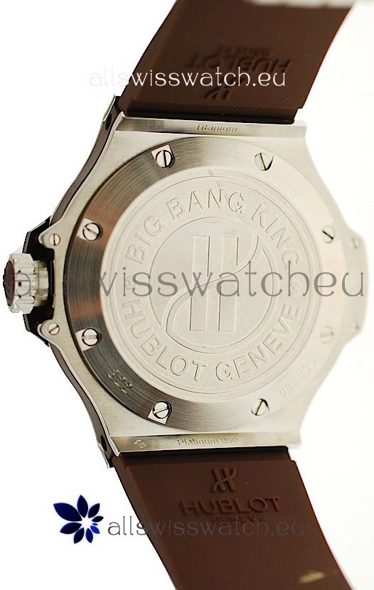 IMG_9086 Hublot Big Bang King in Steel Case Palladium Coated Bezel 3