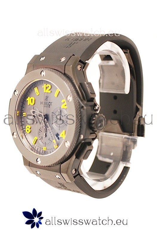 IMG_9086 The Limited Edition Hublot Selfridges X Big Bang Chronograph 100th Anniversary Ceramic - 1:1 Mirror 3