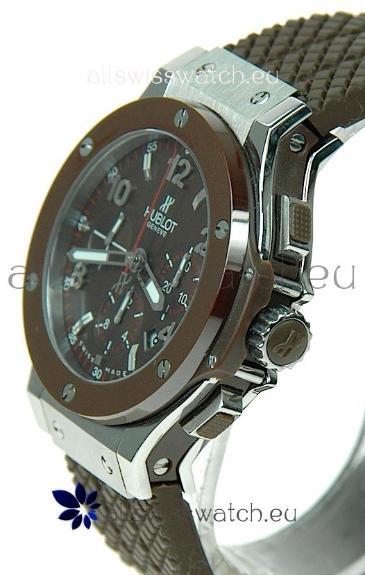 IMG_9086 Hublot Big Bangin Brown Dial Ceramic Bezel 3
