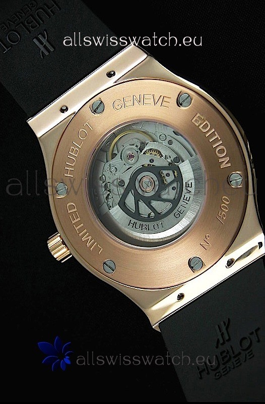 IMG_9086 Hublot Fusion Bang in Rose Gold Case Diamonds Bezel 3