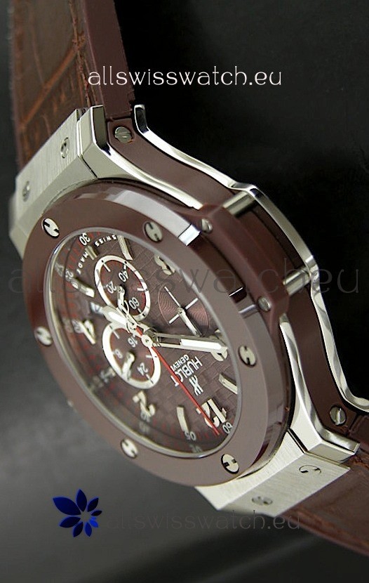 IMG_9086 Hublot Big Bang Ceramic Bezel Carbon Dial - 1:1 Mirror 3