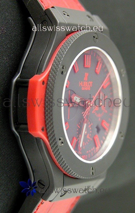 IMG_9086 Hublot Big Bang Ceramic Sandblasted Matte in Red - 1:1 Mirror 3