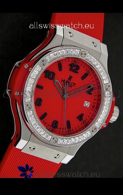 IMG_9086 Hublot Big Bangin Red Dial/Strap 3