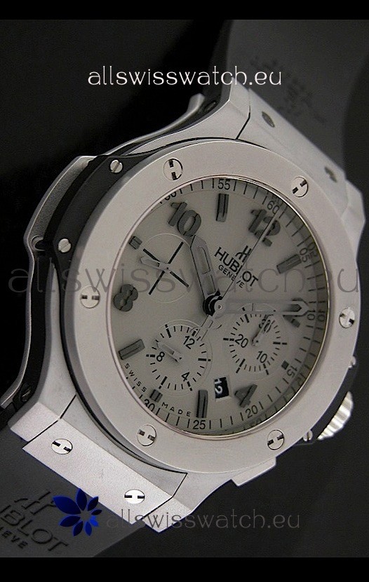 IMG_9086 Hublot Big Bang Platinum in Grey Dial 3
