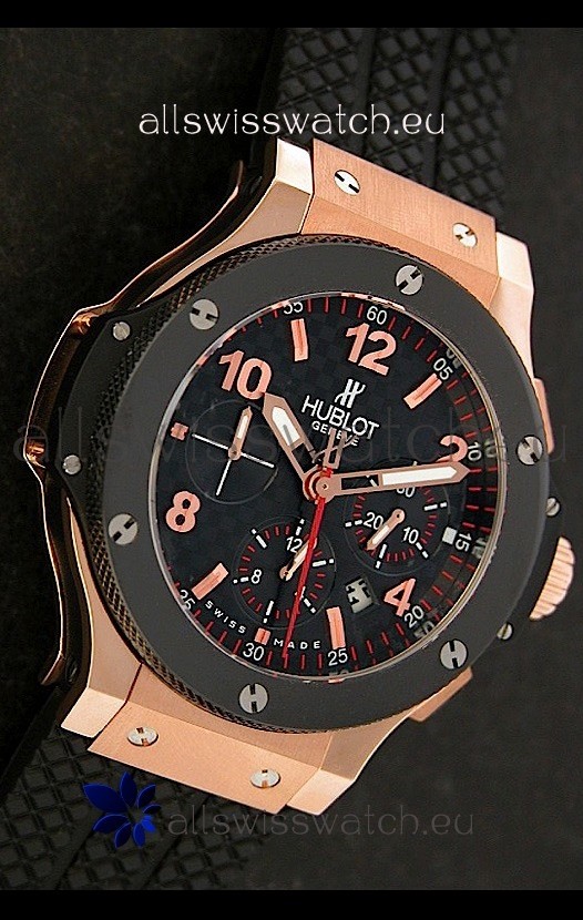Hublot Big Bang Limited Edition Red Gold with Ceramic Bezel 3
