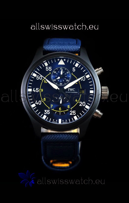 IMG_9086 IWC Pilot's Chronograph IW389008 Blue Angels Edition 1:1 Mirror 3