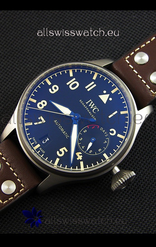 IMG_9086 IWC Big Pilot's IW501004 Heritage Titanium - Functional Power Reserve 1:1 Mirror 3