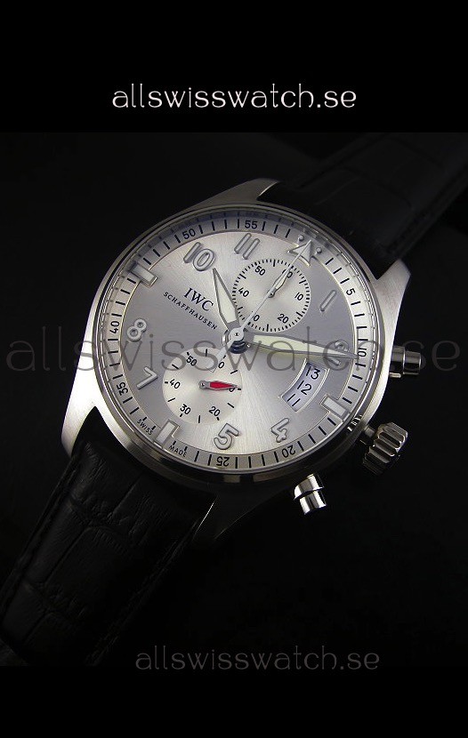 IMG_9086 IWC Pilot Chronograph IW387809 Stainless Steel 1:1 Mirror 3