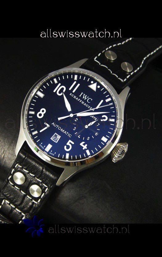 IMG_9086 IWC Big Pilot Steel in Black Dial - Updated Case Version 3