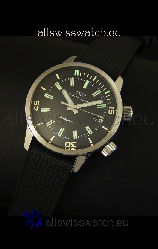 IMG_9086 IWC Aquatimer Automatic Vintage 1967 in Black Dial 3