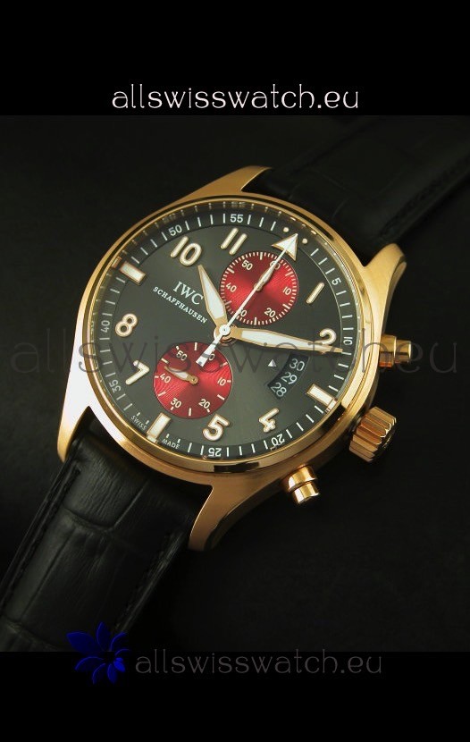 IMG_9086 IWC Spitfire Tribecca Edition in Rose Gold - 1:1 Mirror 3