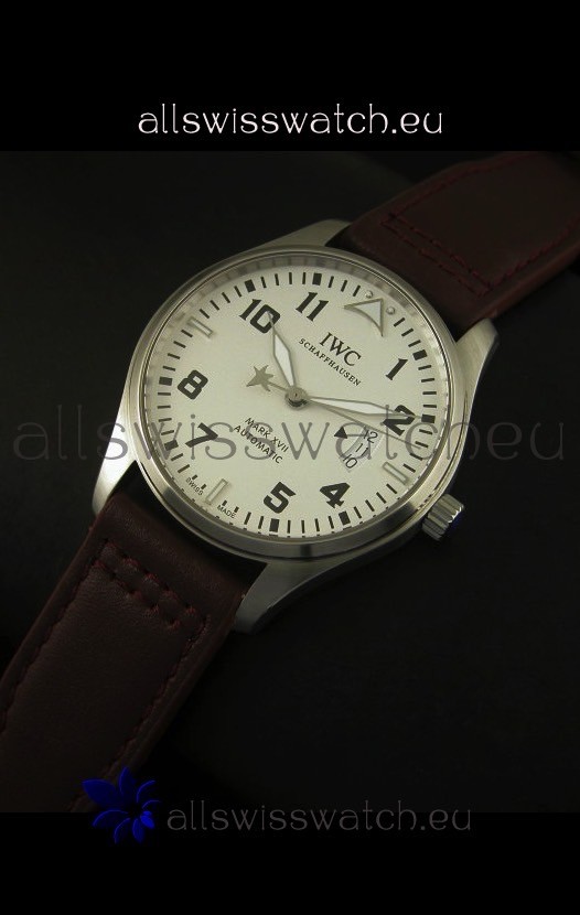 IMG_9086 IWC Mark XVII Stainless Steel White Dial 3