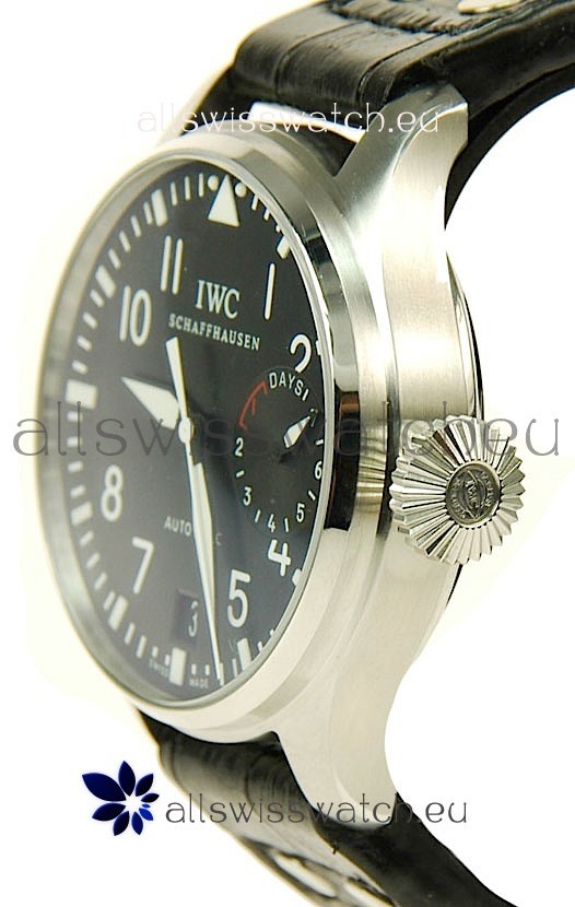 IWC Big Pilot Steel in Black Dial 3
