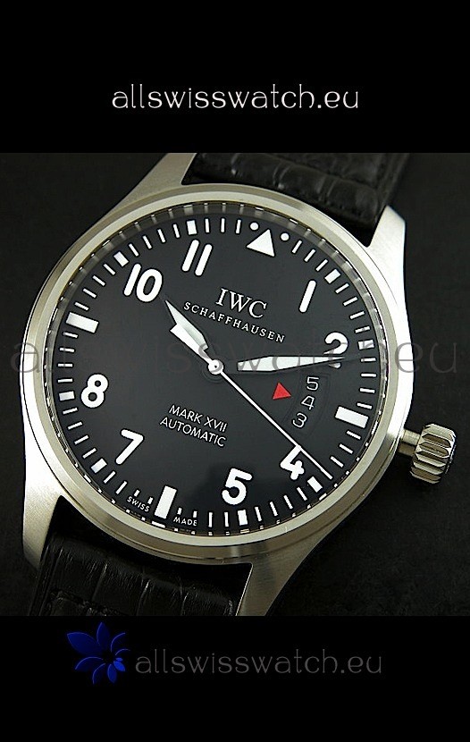 IMG_9086 IWC MARK XVIIin Steel Casing - 1:1 Mirror - Original IWC Dial Used 3