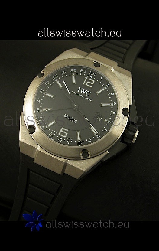 IMG_9086 IWC Ingenieur Full Titaniumin Black Dial 3