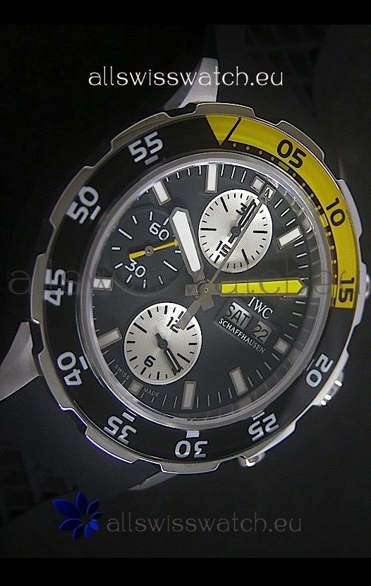 IMG_9086 IWC Aquatimer Chronographin Black Dial 3