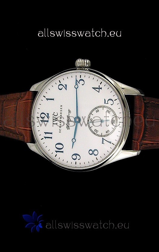 IWC Portuguese FA JonesSwiss in White Dial 3