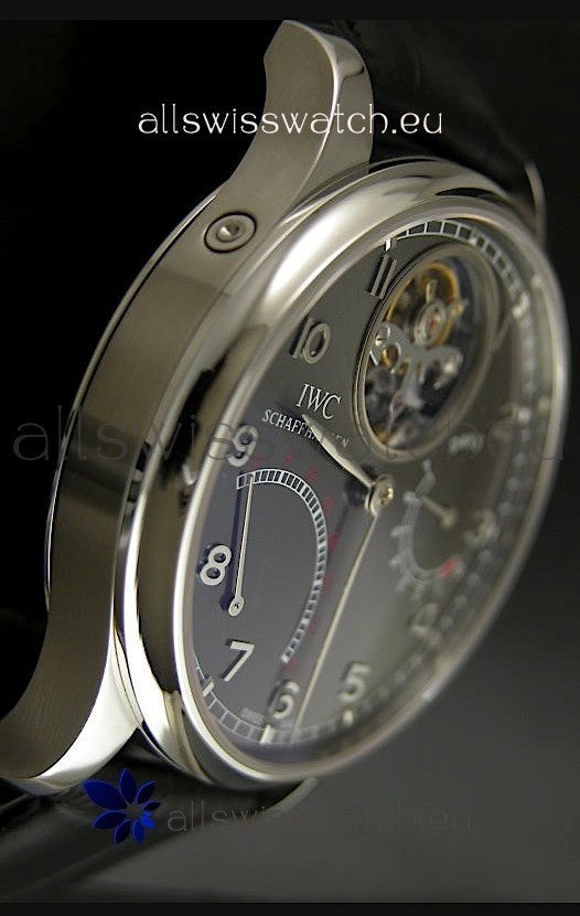 IMG_9086 IWC Portugese Mystere TourbillonSwiss in Grey Dial 3
