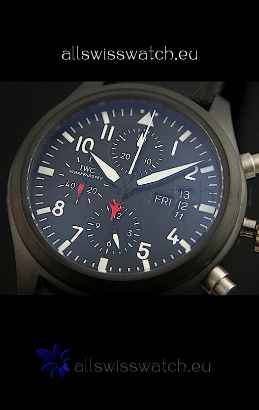 IMG_9086 IWC Pilot Top Gun Automaticin Black PVD 3