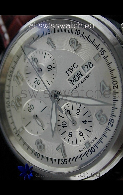 IMG_9086 IWC Der Flieger Chronographin White Dial 3