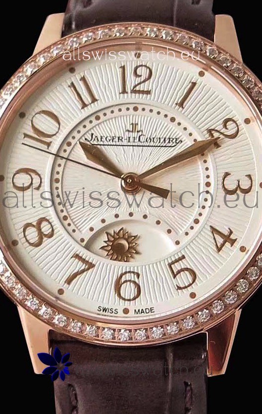 IMG_9086 Jaeger-LeCoultre Rendez-Vous Rose Gold Night & Day Medium 1:1 Mirror 3