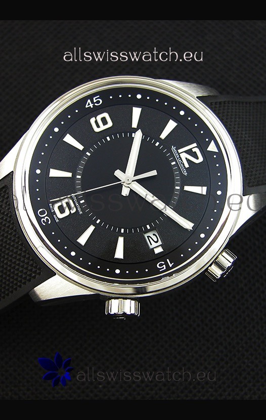 IMG_9086 Jaeger-LeCoultre Polaris Black Dial with Nylon Strap 1:1 Mirror 3