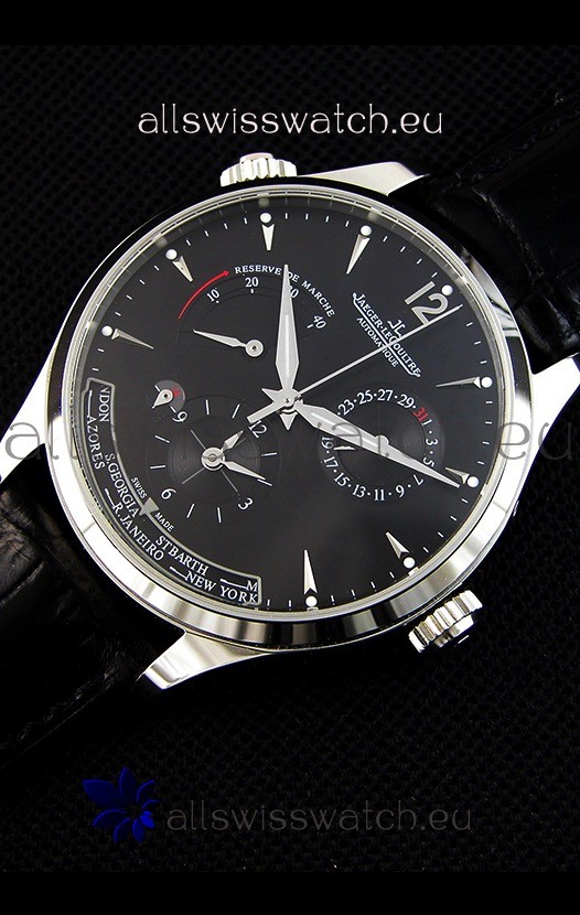 IMG_9086 Jaeger LeCoultre Master Geographic Power Reserve Steel Case 3