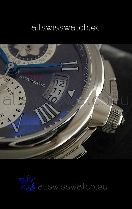 IMG_9086 Mont Blanc Meisterstuck Star GMT in Black Dial 3