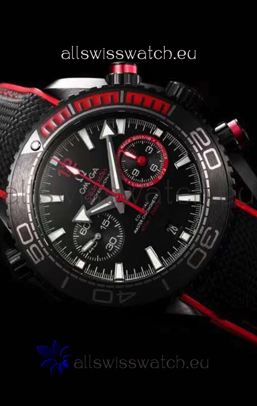 Omega Seamaster Planet Ocean Deep Black 600M Volvo Ocean Race 1:1 Mirror 3