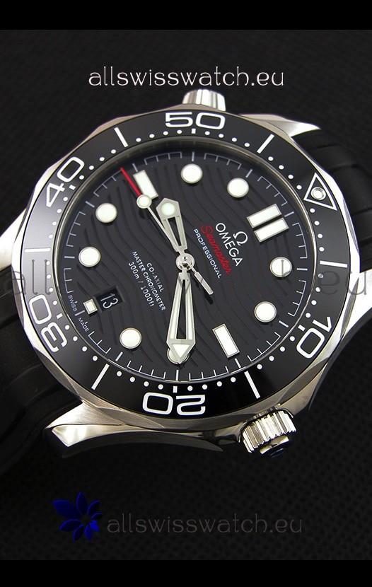 IMG_9086 Omega Seamaster 300M Co-Axial Master Chronometer BLACK 1:1 Mirror 3